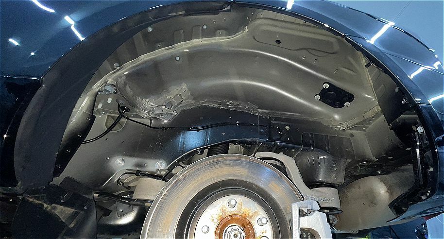 Wheel Arches car sound deadening