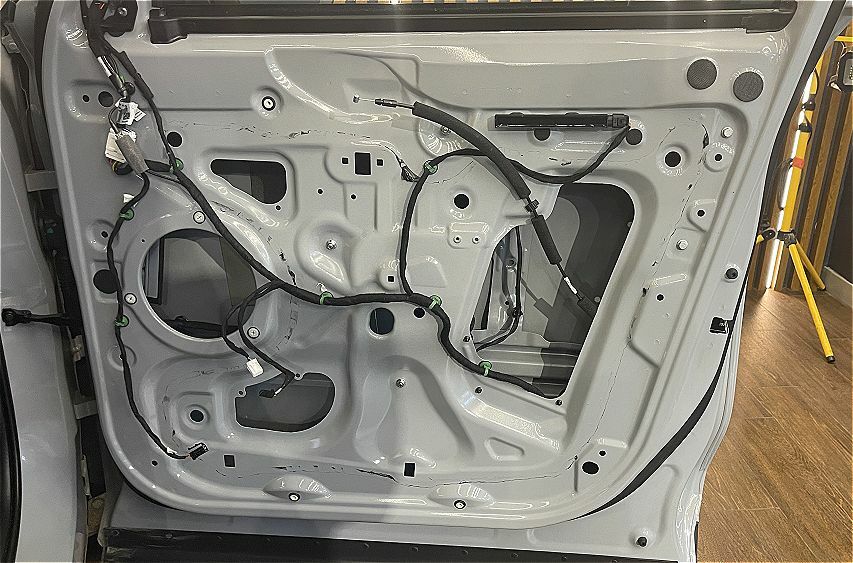 Doors car sound deadening