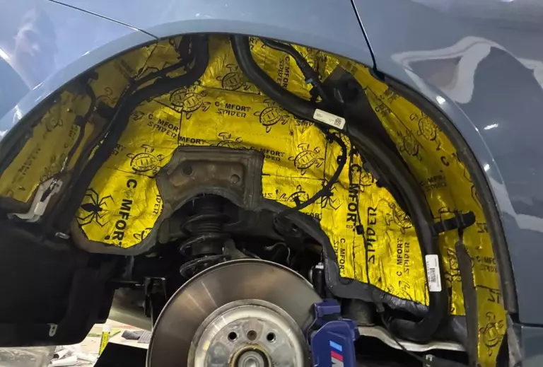 Шумоизоляция арок BMW X3 2026