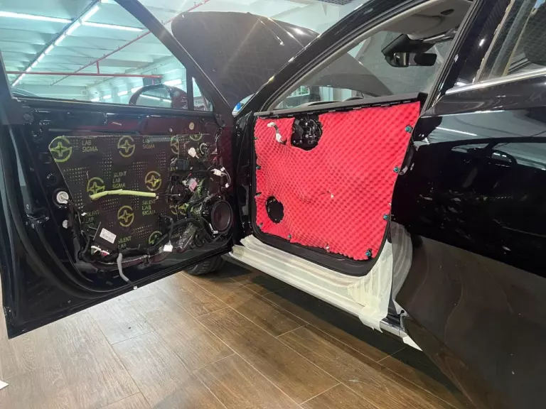 Шумоизоляция двери Hongqi H5 3